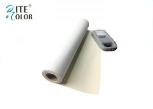 China One Side Matte Polyester Canvas Rolls 220gsm Extra Long Inkjet Canvas Rolls factory