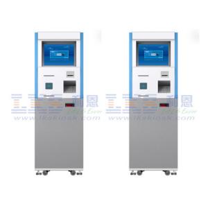China Multi Functional Self Ordering Kiosk Payment Touch Screen With Camera / Ticket Vending on sale