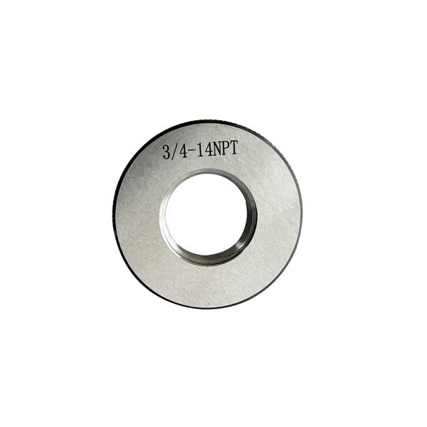 3/4-14 NPT Thread Ring Gauge for Inspecting Internal and External Threads of NPT
