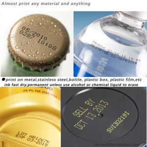 42ML Capacity Thermal Inkjet Technology TIJ 2.5 PVC PE Plastic Portable Handheld