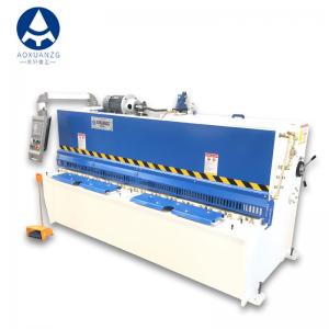 China CNC Automatic Hydraulic Swing Beam Shearing Machine 3m Sheet Plate 5.5kw factory