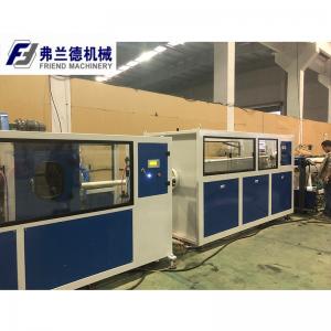 China Double Screw UPVC 37kw Pvc Pipe Extruder factory