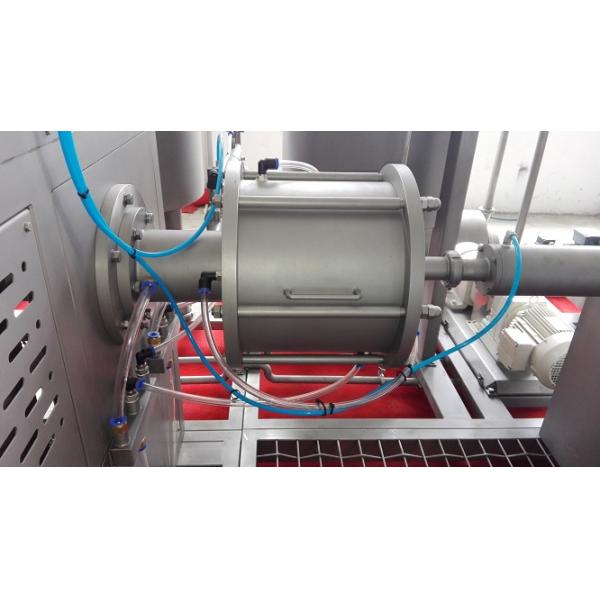 Sponge Cake Production Line With Cake Inflation Mixer System And 800 Kg / H Capacity