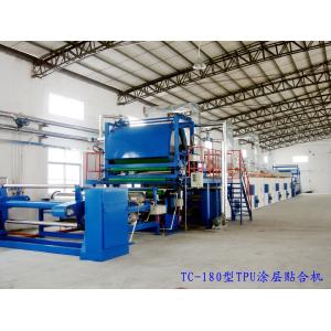 China High Efficiency 420cm Textile Coating Machine Hot Air Circulation Drying Chamber factory