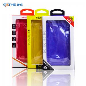 China Customize Pantone Mobile Case Packaging Box Transparent Display on sale