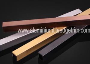 China U Shaped Stainless Steel Decorative Trim Listello Trim Profiles For Wall factory