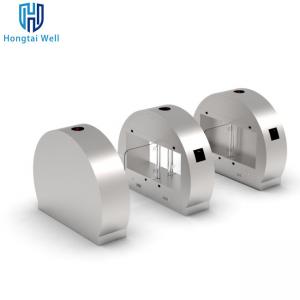 China 1mm Thickness 304 Stainless Steel Turnstiles Security Gates Support QR Code factory