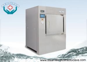 China Bulk Double Door Laboratory Steam Sterilizer Autoclave 304 Stainless Steel Chamber and Jacket factory