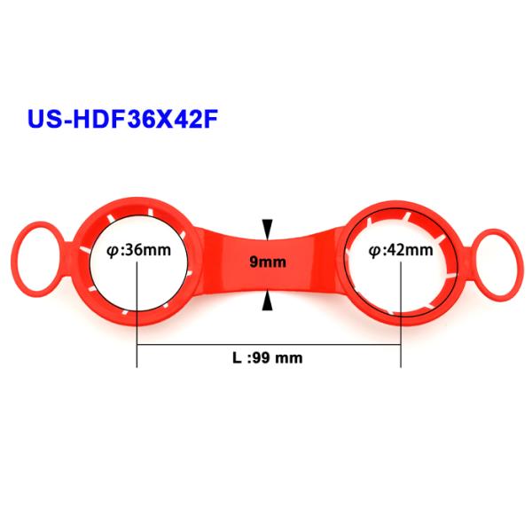 HDPE Material Plastic Bottle Handle With 36-42mm Application Diameter