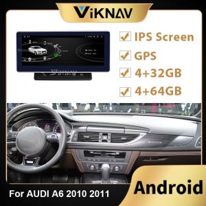China LHD RHD Audi Android Radio Stereo GPS Navigation For A4 2010 2011 on sale
