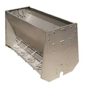 China Stainless Steel Double Sided Pig Feeding Trough , Pig Water Trough on sale