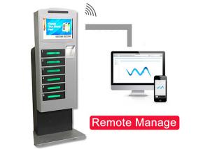 China Advanced Cell Phone Charging Station Remote Manage Function Wireless Option factory