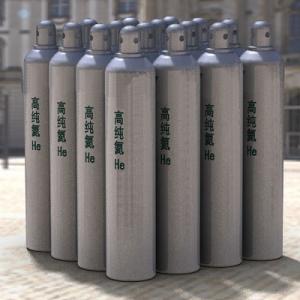 China Pure Helium Balloon Specialty Gas Cylinder 99.999% 8L factory