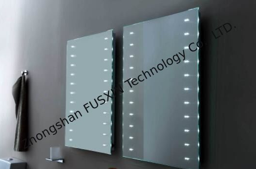 Single - Side Makeup LED Bulb Mirror Double Color Touch Switch