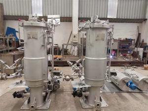 China Acrylic  Package Yarn Dyeing Machine Bobbin Cone External Tubular Heat Exchanger factory