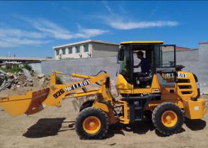 China Front Equipment 1.5 Ton Wheel Loader 42 KW Engine Power Compact factory