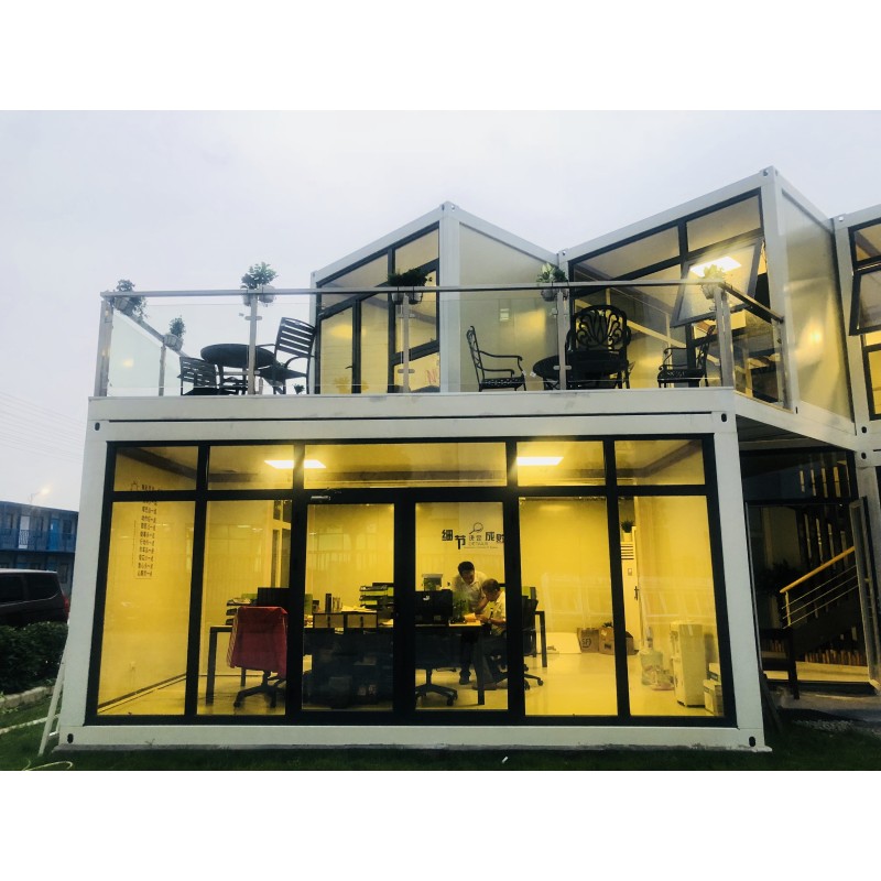 Light Steel Structures Dormitory Container House Fire Resistant Prefabricated