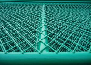 2mm Thickness Expanded Wire Mesh , Highway Fencing Expanding Mesh Sheets