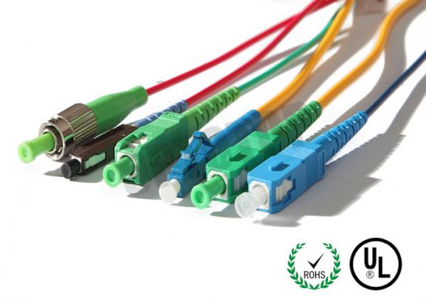 China Fiber Optic Patch Cord In SC / LC / FC / ST Connectors factory