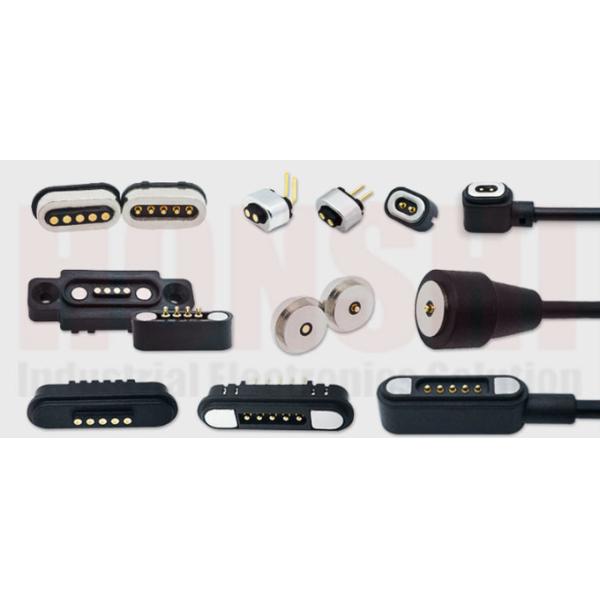 Customized Spring Force 8 Pin Magnet Charging Base Contact And Probe Magnet Base 1