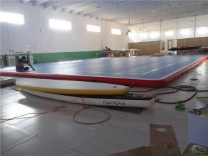China Durable Inflatable Gymnastics Crash Mats , 13 * 13m Gym Tumbling Mats factory