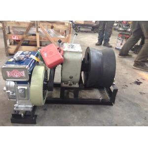 Buy cheap 3 Ton 6HP Diesel Engine Power Cable Winch Puller Coming With Steel Rope from wholesalers