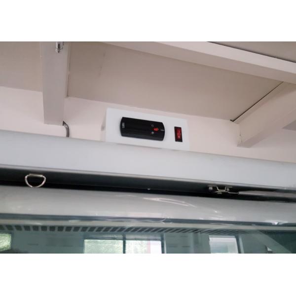 Refrigerated Vertical Glass Door Freezer, Multideck Frozen Food Cabinets