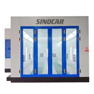 China Front Door Safety Door Automotive Paint Booth Reliable Spray Finishing Solution factory