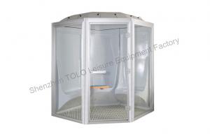 China Acrylic modular steam shower cabin room , 2 person steam sauna shower on sale