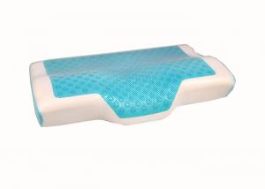 China Cool Blue Gel Memory Foam Pillow , Hypoallergenic Reversible Cooling Gel Pillows factory