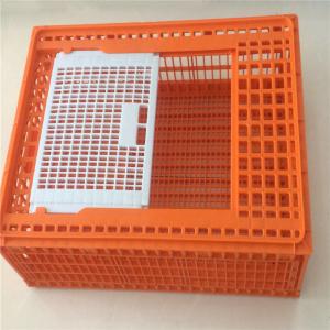 China Pure PE Poultry Carrier Crate Chicken Transport Cage Customized factory