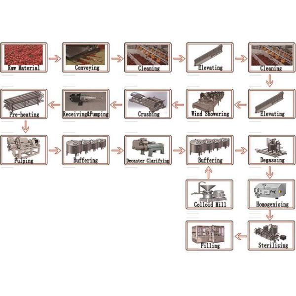 Small Scale Beverage Production Equipment For Wolfberry Medlar Juice Making