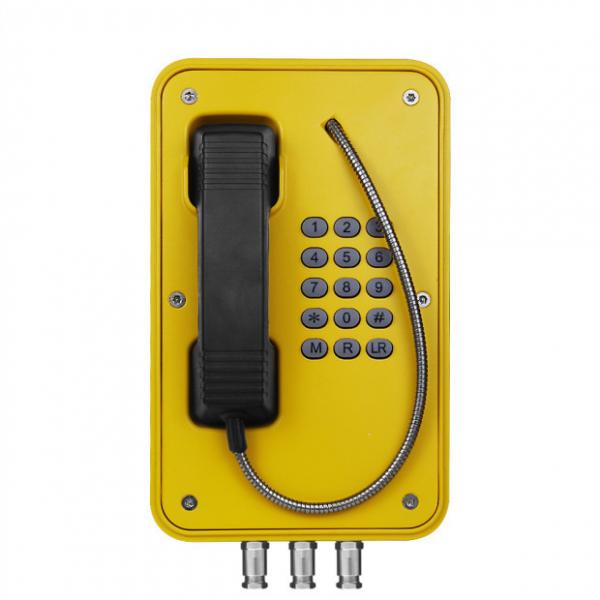 China Moisture Resistant Industrial Telephone for Tunnels, Mining, Marine, etc. factory