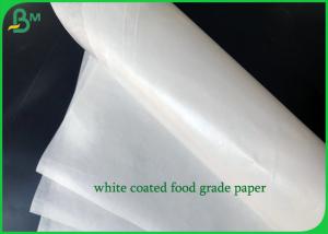China Food Grade Paper Roll FDA 35g White Kraft Paper + 10g PE Coated For Candy Package factory