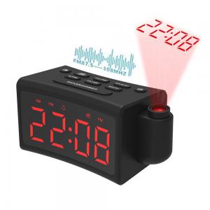 China Digital Smart FM Clock Radio With USB Port Telescopic Antenna factory