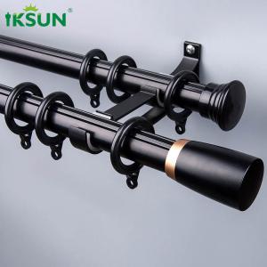China 6.7m Anodizing Aluminium Curtain Pole Extra Long Extendable For Living Room factory