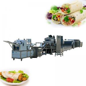 China Flat Arabic Pita Bread Roti Production Line Commercial 800--8200pcs/H factory