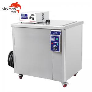 China Single Slot Industrial Ultrasonic Cleaning Machine Oil Removal For Air Conditioning Parts factory