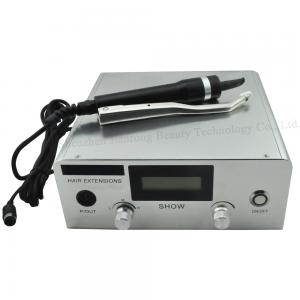 China Ultrasonic fusion human hair extension muachine/lcd hair connector tools factory
