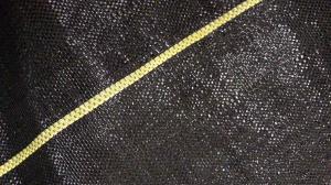 China 70-100GSM Black PP Woven Geotextile Fabric Silt Fence Landscape Fabric factory