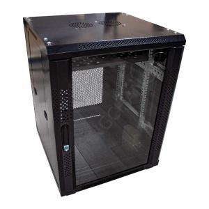 China Key Locking 18U Network Rack With 4 Post Structure For Enhanced Organization on sale