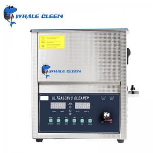 China Blue Whale 6.5L Ultrasonic Jewelry Cleaning Machine 20-80C Concave Surface factory