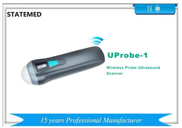 China Handheld Ultrasound Scanner  Probe With Wifi , 3.5MHz / 5MHz Wireless Ultrasound Machine factory