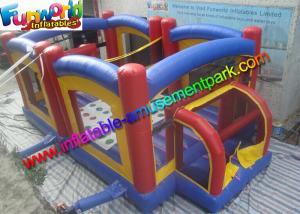 China Promotion Basketball Inflatable Games For Kids , Commercial Grade factory