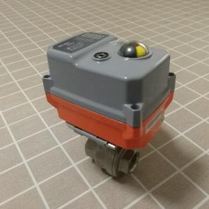 China 3 Pcs Electric Actuated Ball Valve For Air , Gas , Oil And Liquid Control factory