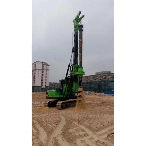 20m Small Borehole Drilling Hydraulic Piling Machine Max. drilling diameter 1200mm High Stability Low Cost