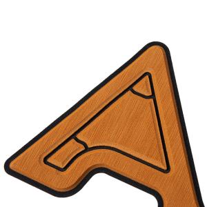 China Waterproof 150KG/M3 1.1*2.1M EVA Foam Teak Sheet on sale