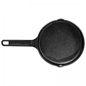 China 2.1kg Cast Iron Cookware Pan 24cm Frying Pan Thickened Bottom Drawing texture factory