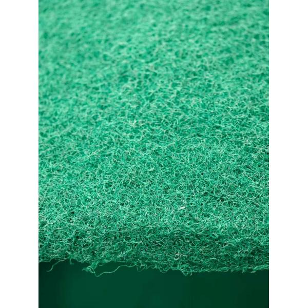 Reusable Kitchen Scouring Pads Sponges Green Nylon Material