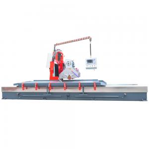 China Powerful Double Blade Stone Cutting Machine for Marble and Granite Industry factory